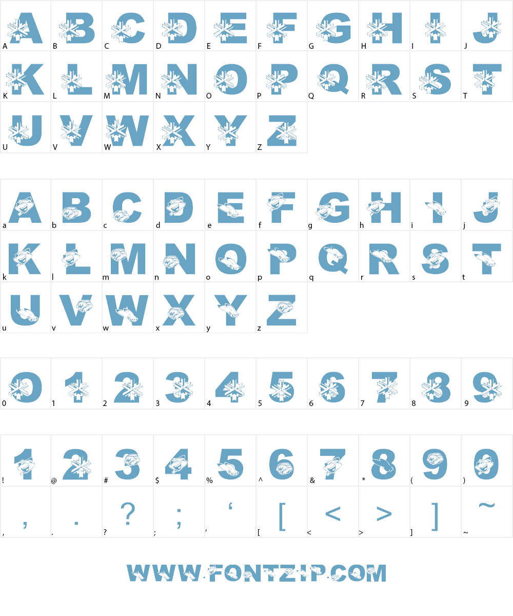 LMS Utah Welcomes the Olympics Font Character